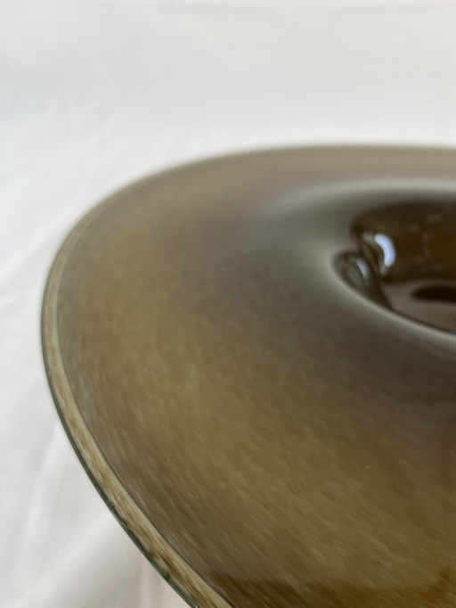 Glass bowl land by dean