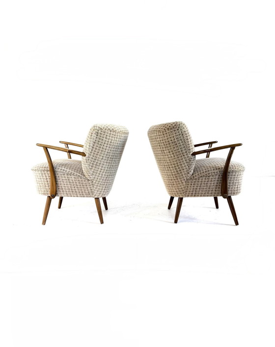 Image 1 of Set di 2 poltrone da cocktail vintage degli anni '60