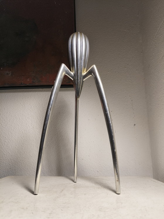 Image 1 of Vintage design aluminum space age style Juicy Salif citrus juicer by Philippe Starck for Alessi