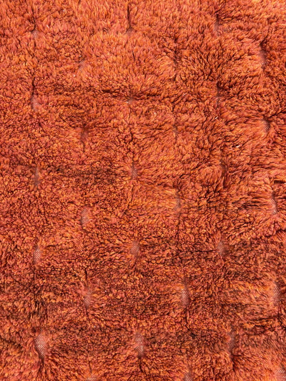 Image 1 of Moroccan Orange Modern New Wool Rug
