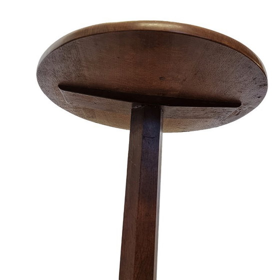 Image 1 of Table à plantes tripode en bois, de style français ancien, seconde moitié du XIXe siècle