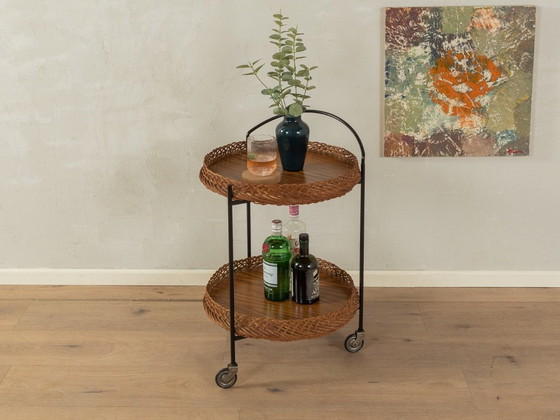 Image 1 of 1960s serving trolley in Scandinavian design