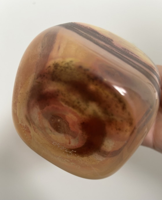 Vase Soliflore H. GIESA 0559 - Studio Art Glass / Deutsches Studioglas 19cm – H GIESA (photo 5 of 6)