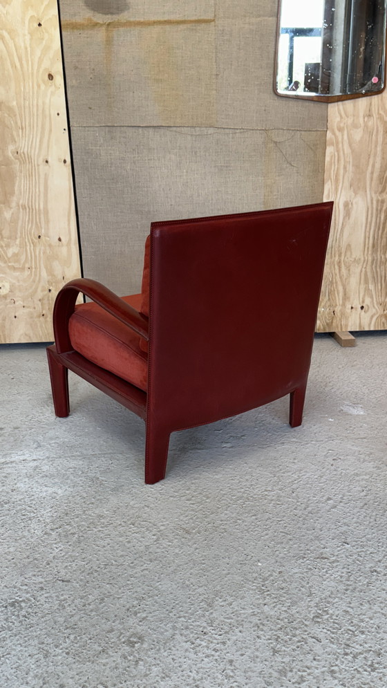 Image 1 of 2x Roche Bobois Leather Seat