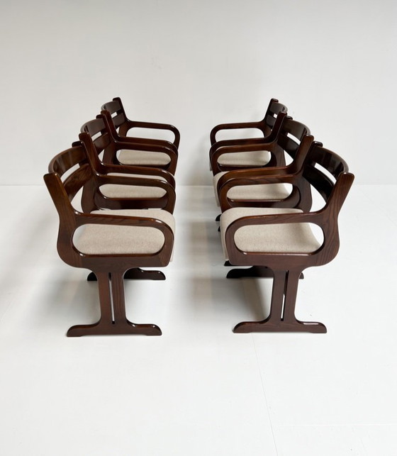 Image 1 of Set di 6 sedie Farstrup di design danese, anni '60