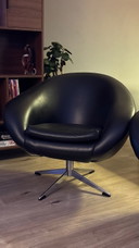 Sedia a secchiello vintage degli anni '60 (2 pezzi)