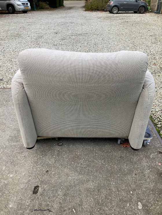 Image 1 of Set unico Maralunga originale di Vico Magistretti per Cassina, 1985