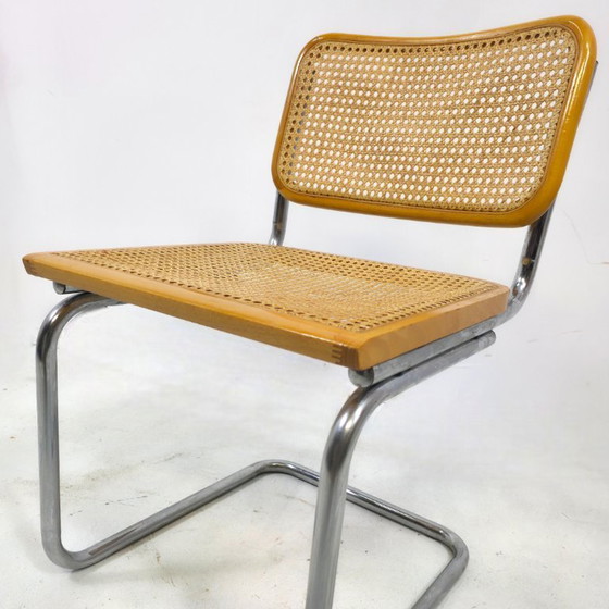 Image 1 of Cesca Stijl Stoelen, Jaren 70 mid century 6 stuks