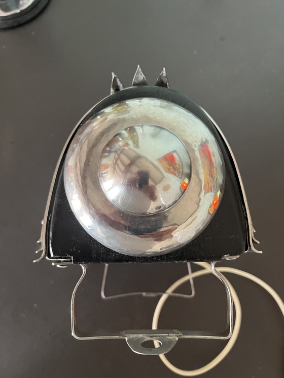 Bauhaus Wandlamp – S.W., Wandlampen, Metal, Textile (photo 5 of 9)