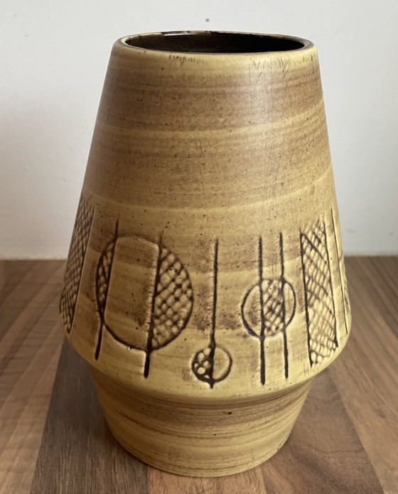 Image 1 of Syco Keramik Sweden - Vintage aardewerken vaas model 1410