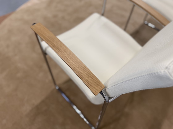 Image 1 of 2 Leolux Talos dining chairs Senso leather