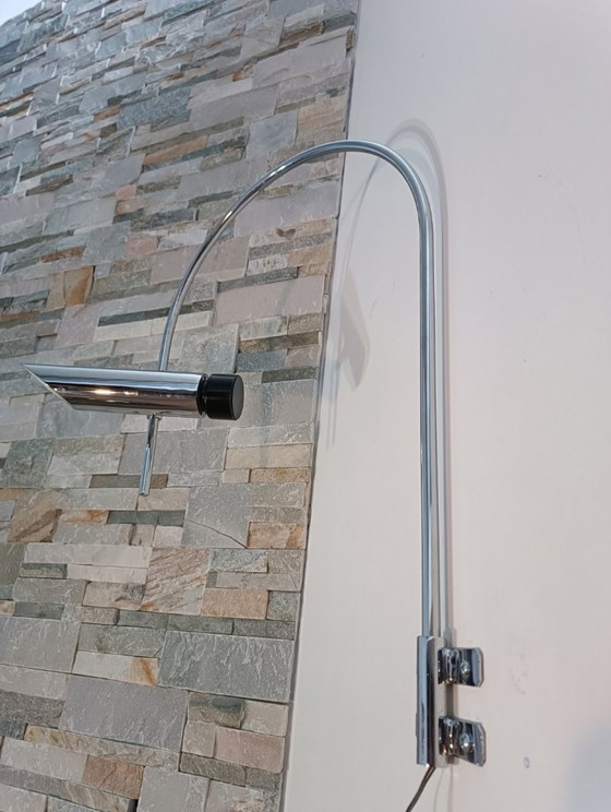 Image 1 of Pair of Tharsis wall lights by LP Oliva for Fase 1970