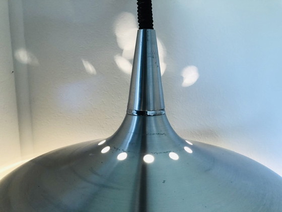 Image 1 of Vintage Space-Age Rise and Fall Pendant Lamp, 1970s
