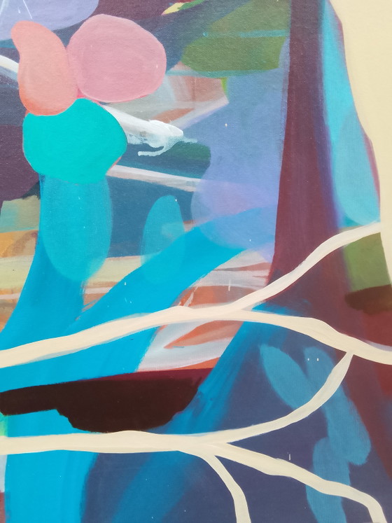 Acrylschilderij 70x150cm – Kunst, Canvas (photo 4 of 15)