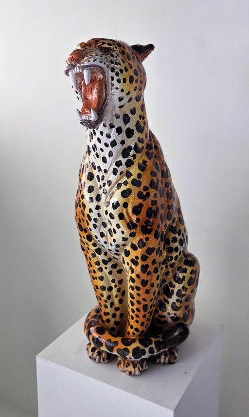 Vintage Keramieken Luipaard