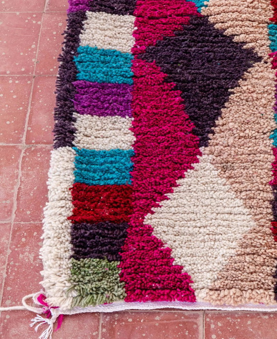 Tappeto Marocchino Azilal d'Ispirazione Vintage 200x250 – Tappeti, Wool, Cotton, Scandinavian (photo 4 of 6)