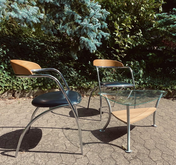 Image 1 of Vintage Italian Effezeta chairs