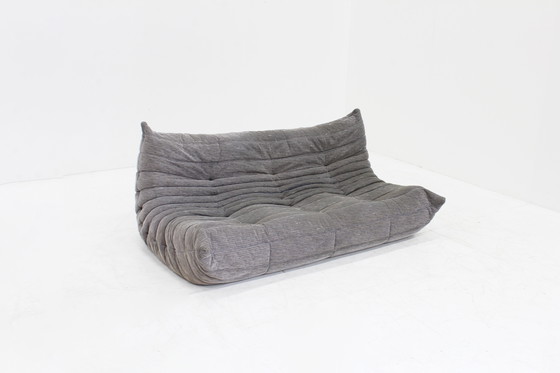 Image 1 of Vintage Togo Ligne Roset 3 zits sofa Michel Ducaroy