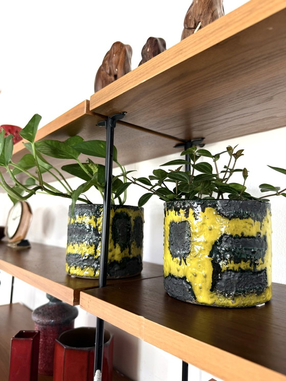 Image 1 of Vintage modulair teakhouten wandsysteem, Omnia ‘60