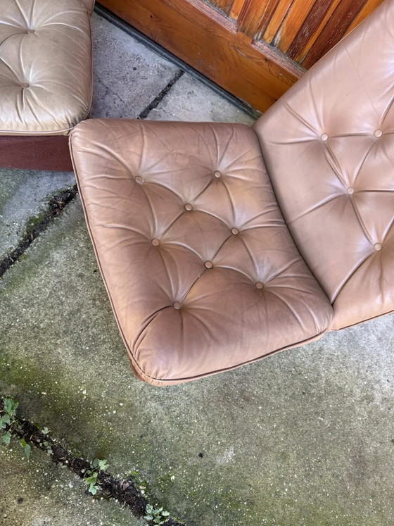 Mid-Century Brown Lounge Chairs, 1960s – Chairs and lounge chairs, Leather, Mid Century Modern (photo 6 of 8)