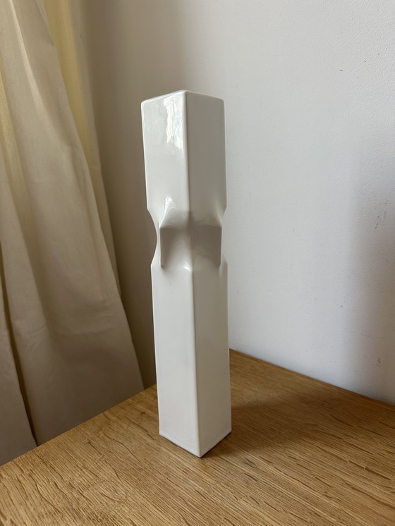 Image 1 of Vaso Serica Eroen Bechtold Flora Gouda 1981 design vintage