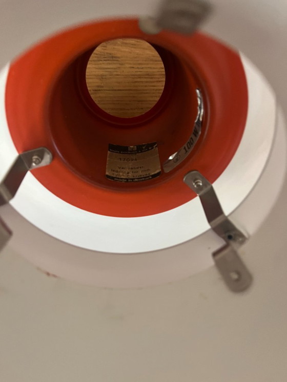 Image 1 of Vintage Louis Poulsen PH4/3 Rood - Poul Henningsen - Deense Design Lamp