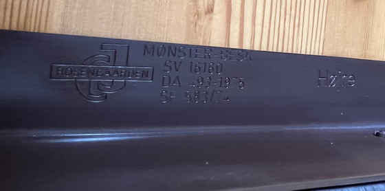 Image 1 of Vintage 70s Danish table CJ Rosengaarden 120 x 220