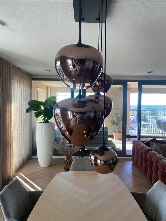 Hanglamp Sphere Bulbs Copper – Hanglampen, Glass (photo 3 of 5)
