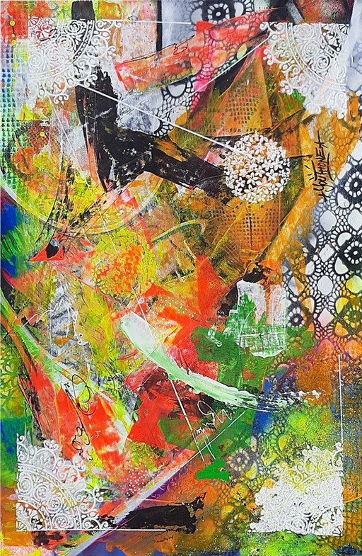 JUVENTUD - Pulso Cromático - Lienzo de artista