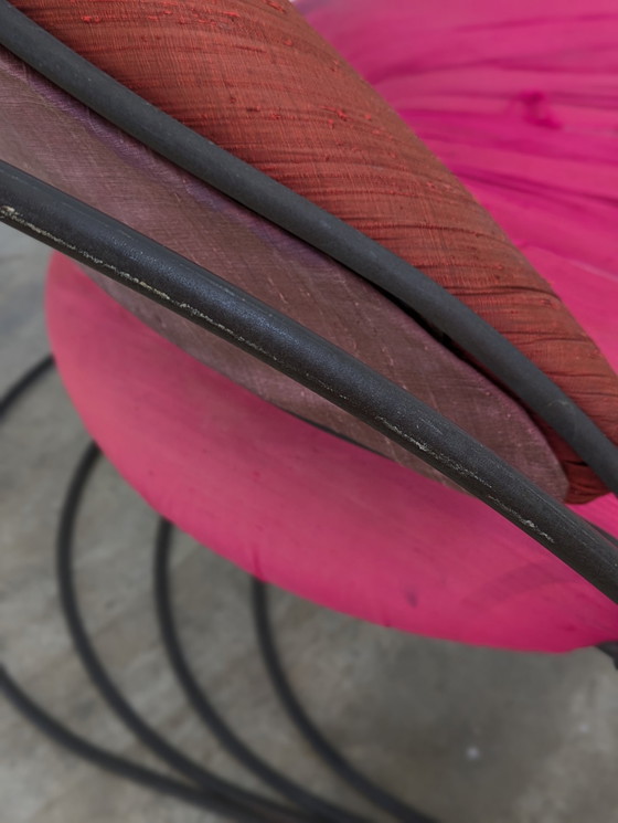 Image 1 of Driade - Cinzia Ruggeri & Francesco Soro - Armchair (2) - Megathon - Iron, Fabric