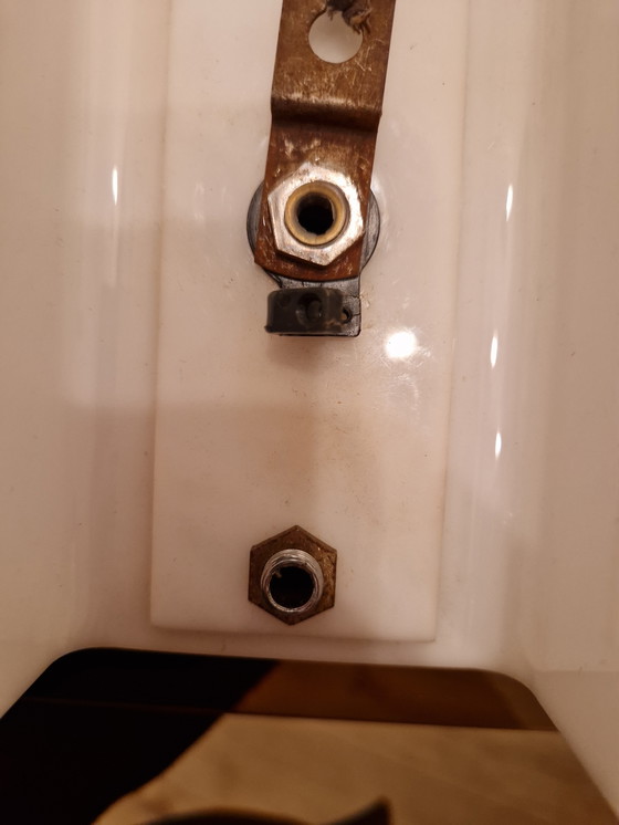 Image 1 of Vintage Herda space age wall lamp perspex