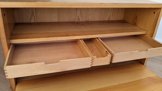 Image 1 of Set di corde Vintage Nisse - sistema di pareti modulari con 14 parti in pino/ciliegio