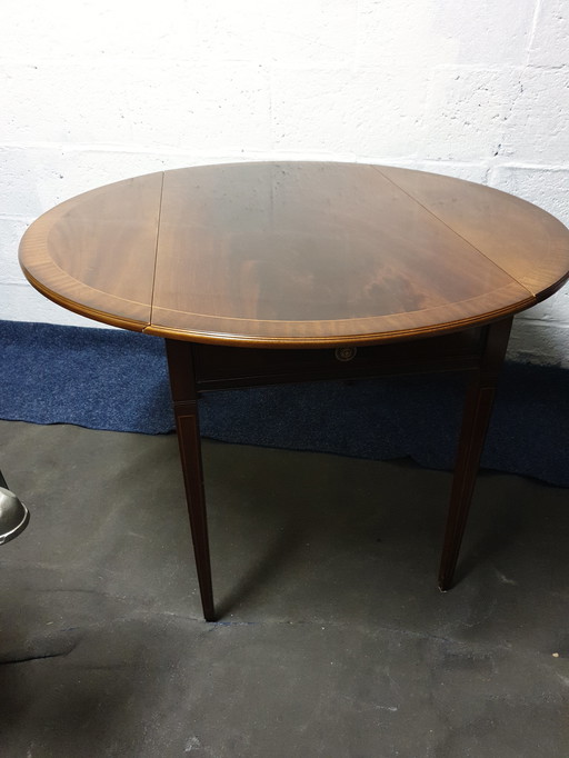 Heroic mahogany empire table