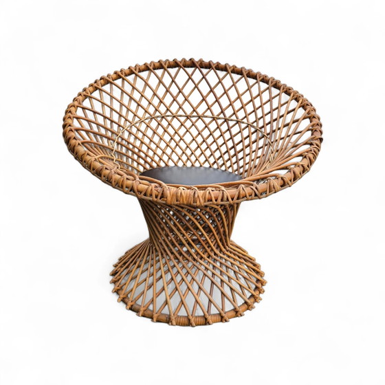 Sillón de ratán Rohé Noordwolde circle – Sillones, Leather, Rattan (photo 3 of 8)