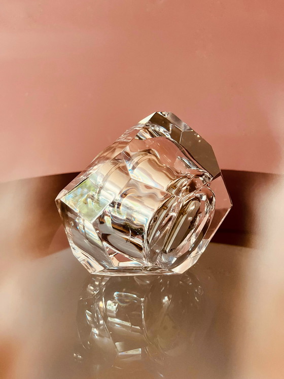 Image 1 of Uniek! Mercedes kristallen klok