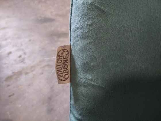 Image 1 of Hermoso sillón de diseño "DUTCHBONE" en color verde oscuro