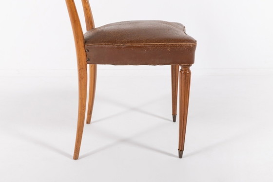 Image 1 of Chaises italiennes de style Mid-Century de Vittorio Dassi, années 1950