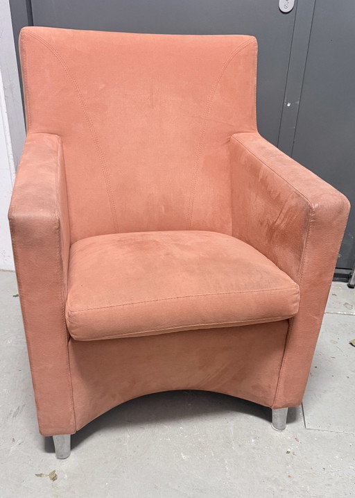 Twee Leolux Dolcinea fauteuils. (Gebruikt)