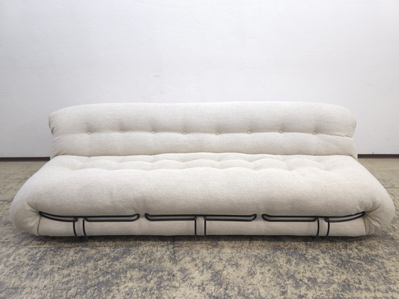 Image 1 of Cassina Soriana Sofa mit Hocker Dreisitzer top Couch