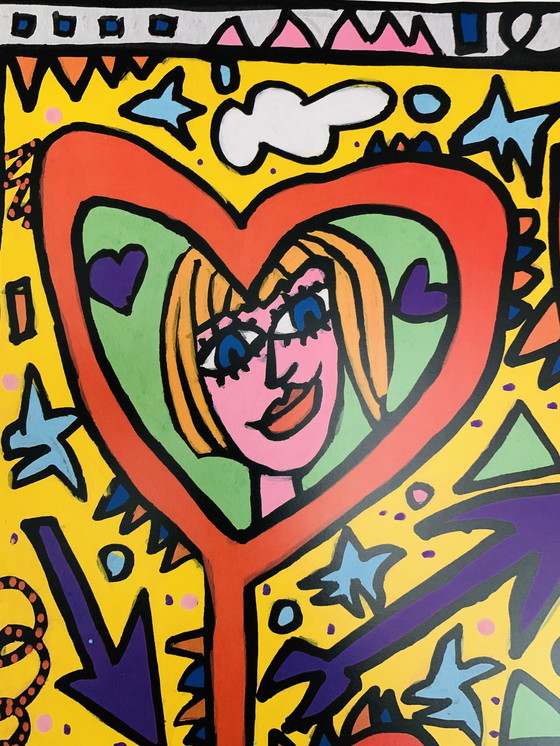 Image 1 of James Rizzi : "Love Connection" (Connexion amoureuse)