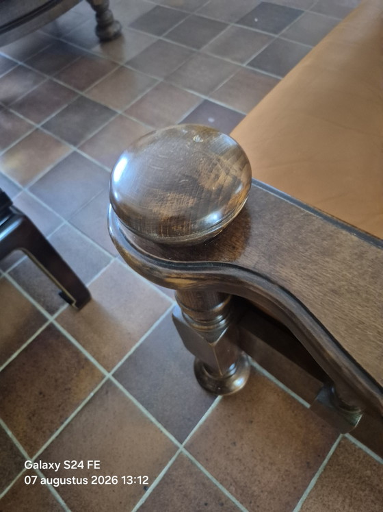 2 poltrone vintage – Leather, Wood (photo 5 of 5)