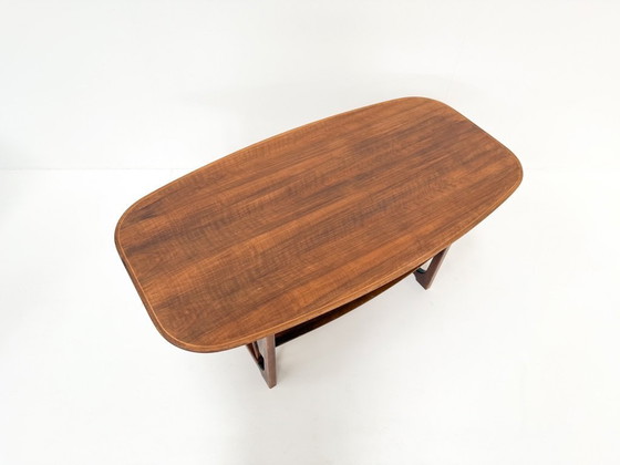 Image 1 of Mid-Century Wooden Coffee Table by A.A. Patijn for Zijlstra Joure, 1950s