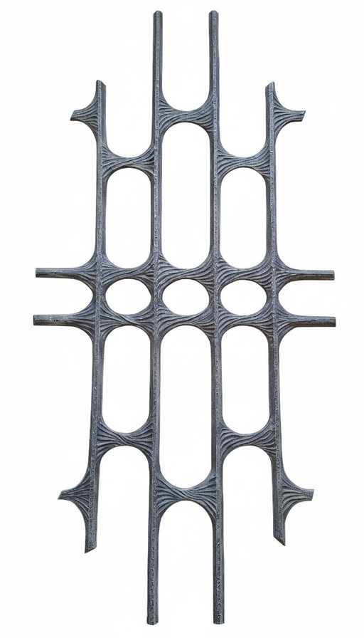 Grande scultura murale di metà secolo