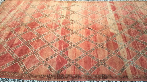 Handgeknoopt Berber kleed wol 332x187cm