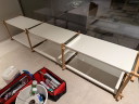 armoire basse en bois de foin