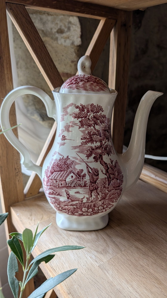 Image 1 of Vintage "The Hunter" teapot by Myott
Made in England