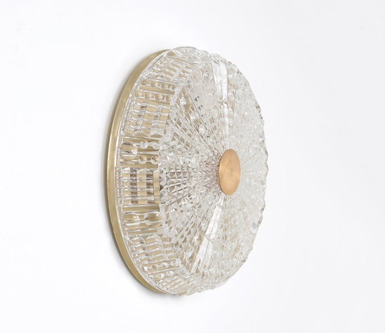 Image 1 of Carl Fagerlund plafondlamp, Orrefors/Lyfa 1960s