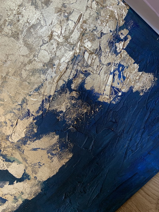 Acryl Gemälde ,,Golden Tides“