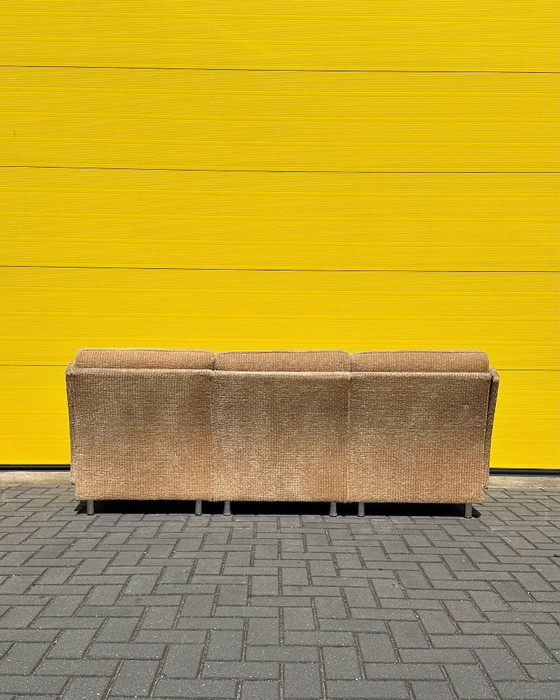 Vintage beige corduroy modular sofa – 70s – Velvet (photo 8 of 18)