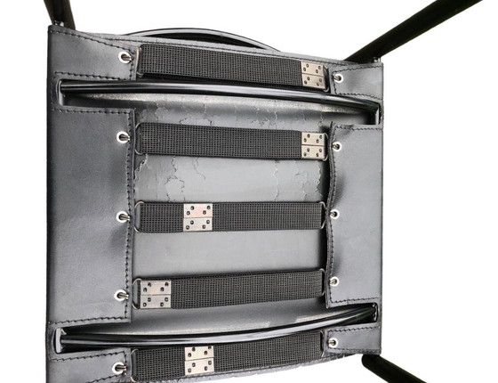 Image 1 of 2x Peter Maly per Ligne Roset modello Quartz sgabello da bar in pelle Francia